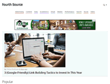 Tablet Screenshot of fourthsource.com